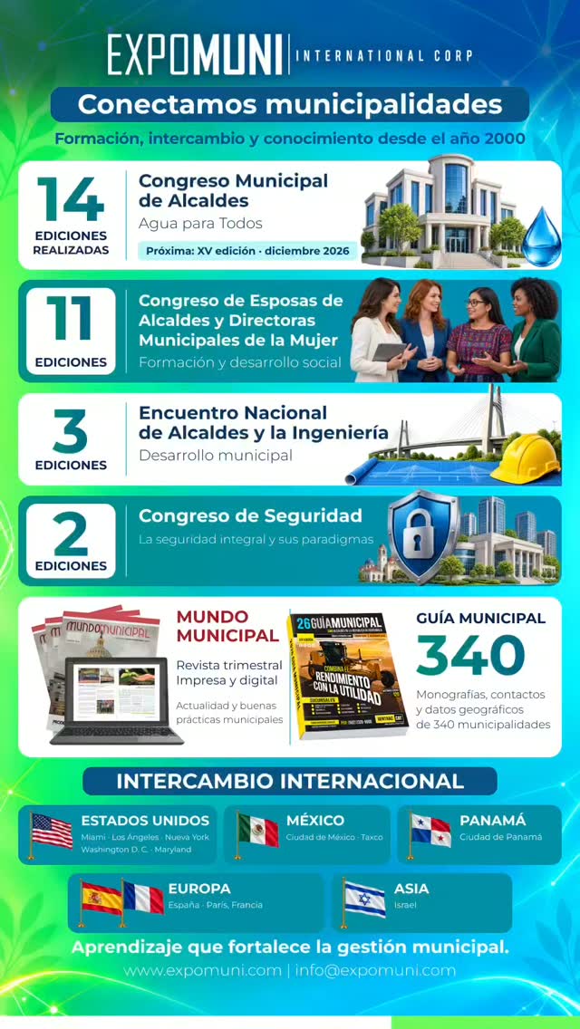 | www.expomuni.com | info@expomuni.com | WhatsApp: 4355 8711